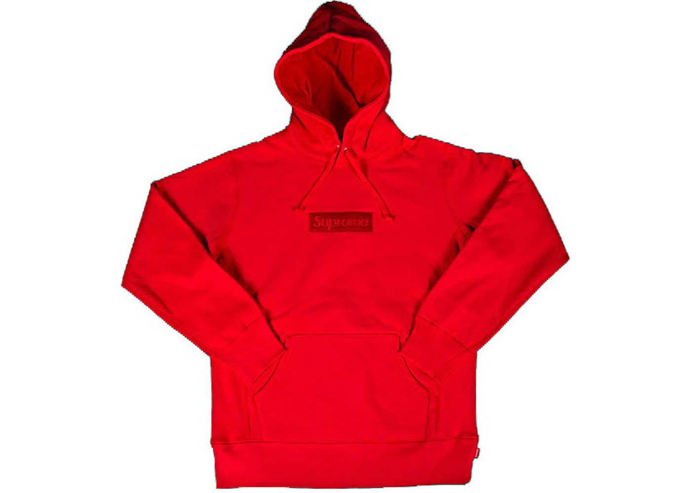 Buy Supreme Box Logo Hooded Sweatshirt 'Red' - FW16SW6 RED