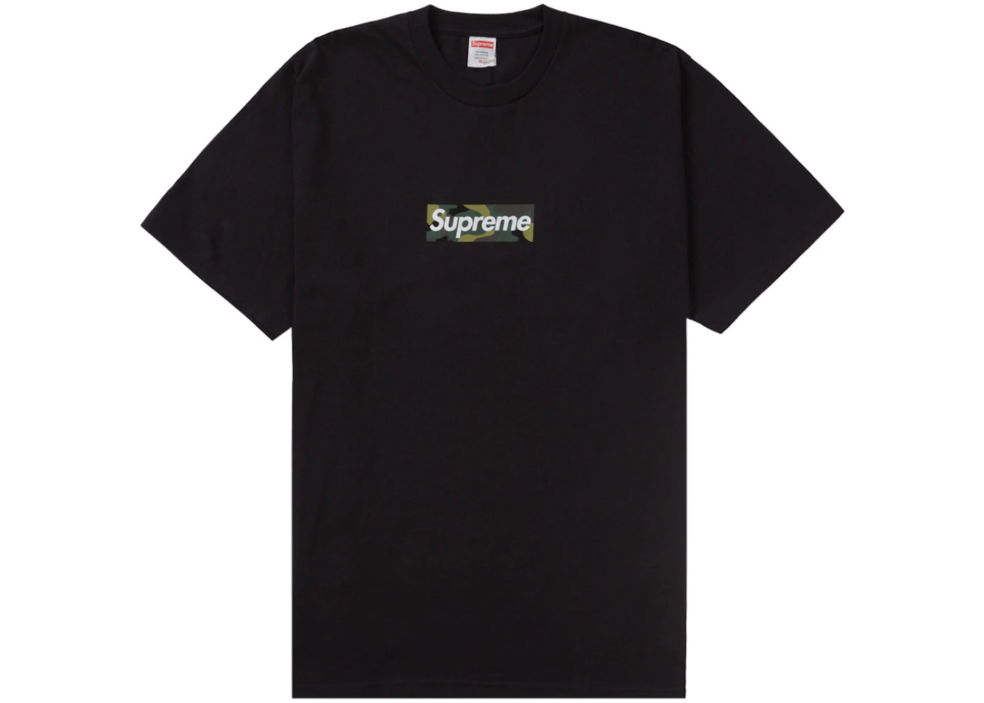 Black box logo supreme shirt Clearance