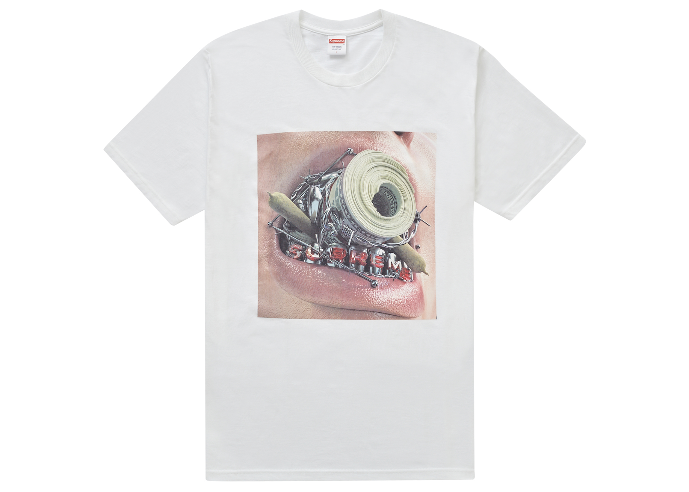 22AW Braces Tee White Tシャツ 白 Size M | camillevieraservices.com
