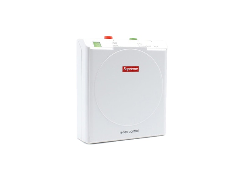 Supreme Braun Travel Alarm Clock White - SS15 - US