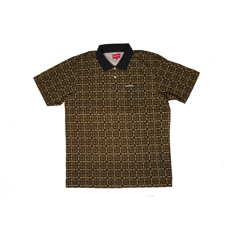 supreme bridle print polo