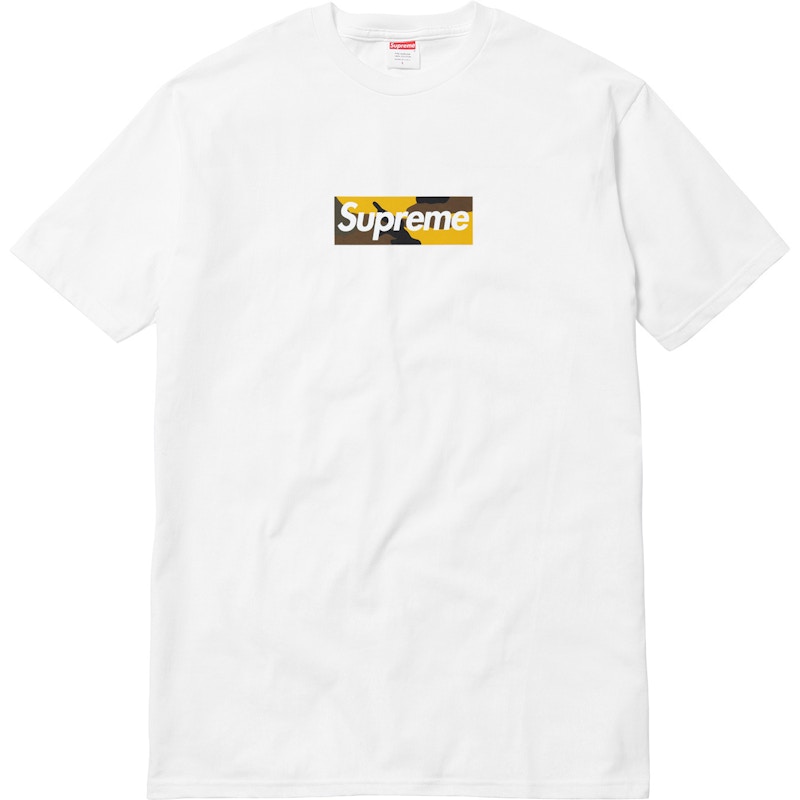 Supreme Brooklyn Box Logo Tee White Men's - FW17 - US