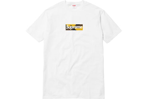 Supreme Brooklyn Box Logo Tee White Men's FW17 US