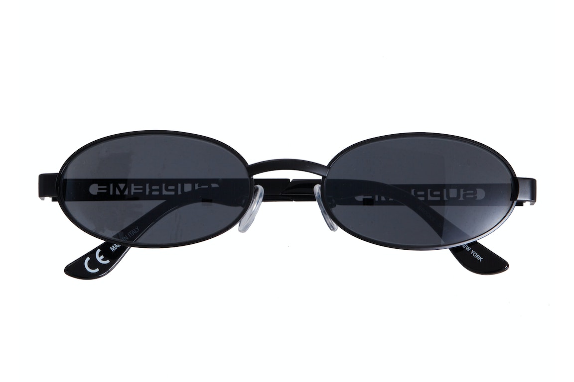 Pre-owned Supreme Brooks Sunglasses Black