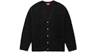 Supreme Brushed Mohair Cardigan Black