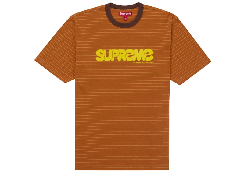 ★25SS WEEK19★Supreme Bubble S/S Top Supreme Bubble S/S Top Orange Men's - SS25 - US