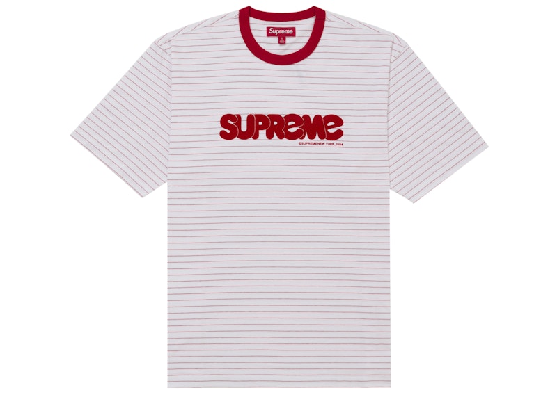 【Supreme】Mental S/S Top★White★25SS★ Supreme-Brushed-Arc-S-S-Top-
