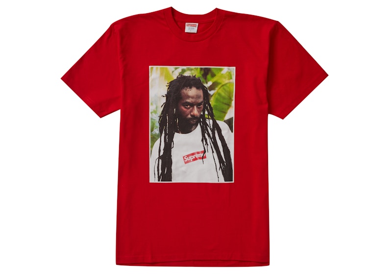 Supreme Buju Banton Tee Navy Men's - SS19 - GB