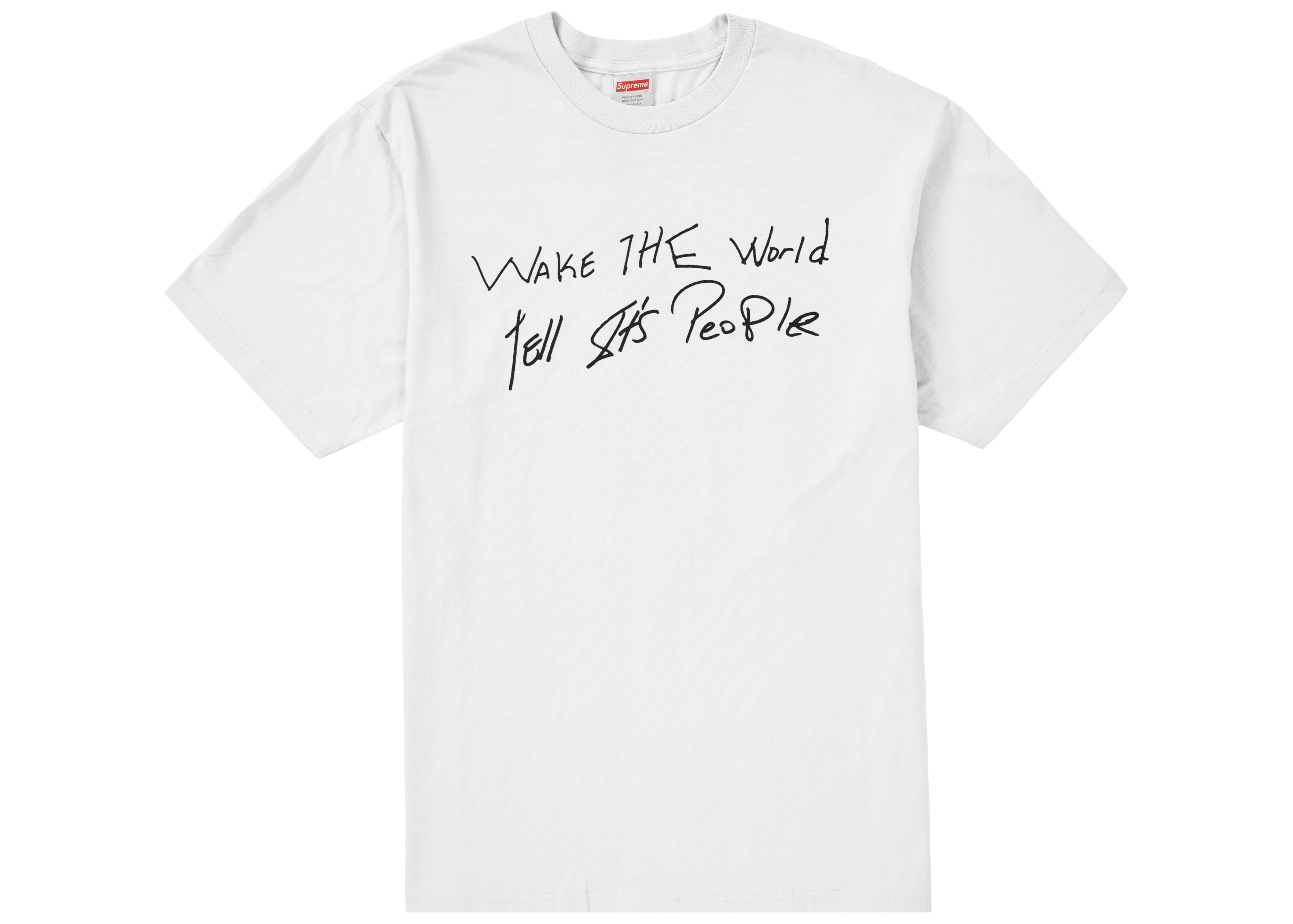 Supreme The North Face One World Tee Black Men's - SS20 - US