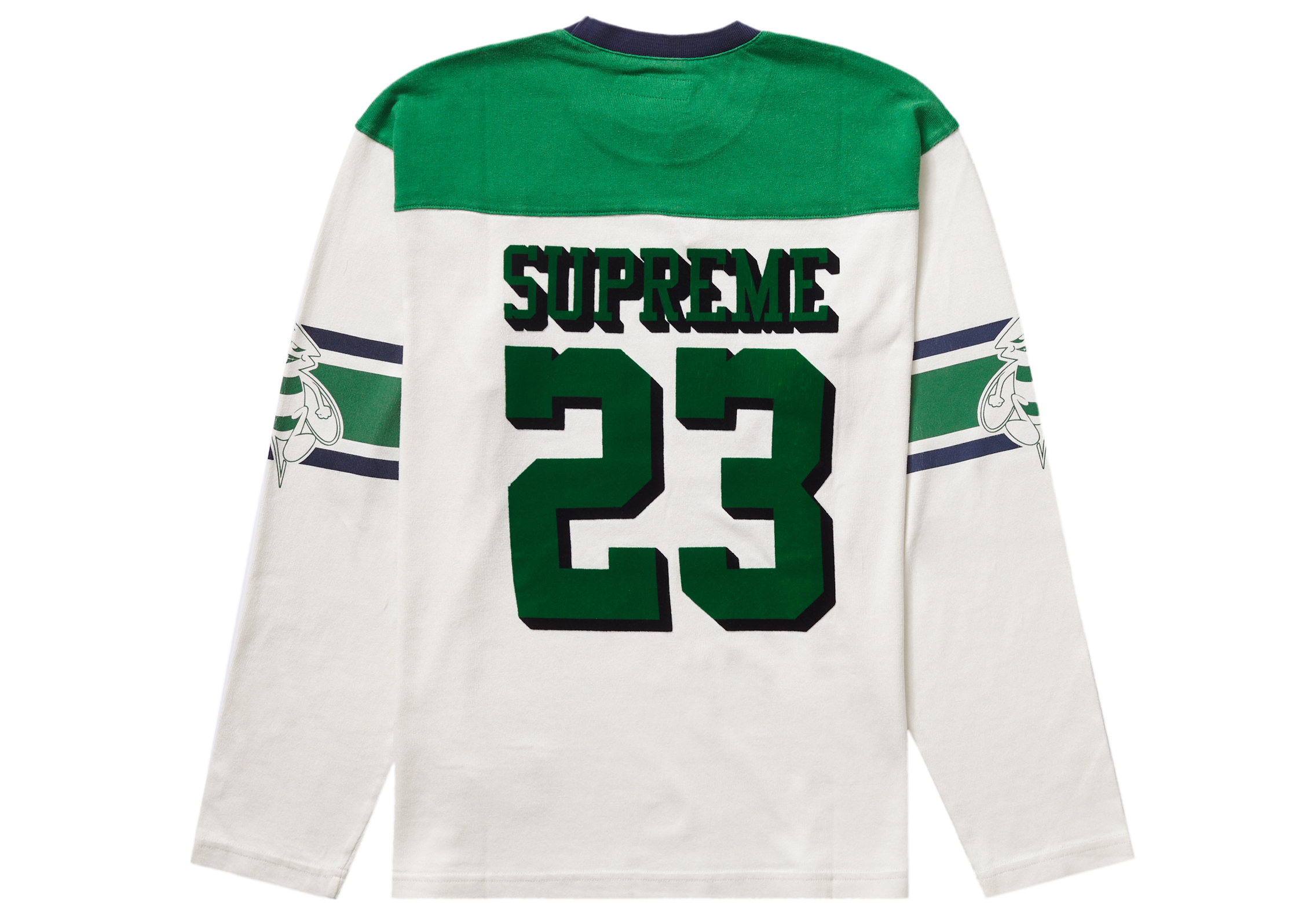工房直送価格！ Supreme Supreme 99 99 Green L/S Football football ...