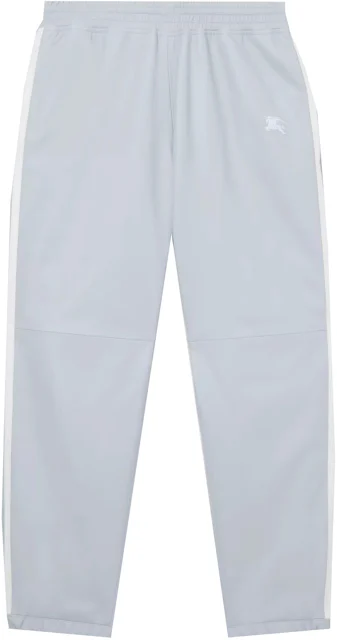 Supreme Burberry Contrast Stripe Lambskin Jogging Pants Pastel Blue - SS22  - US