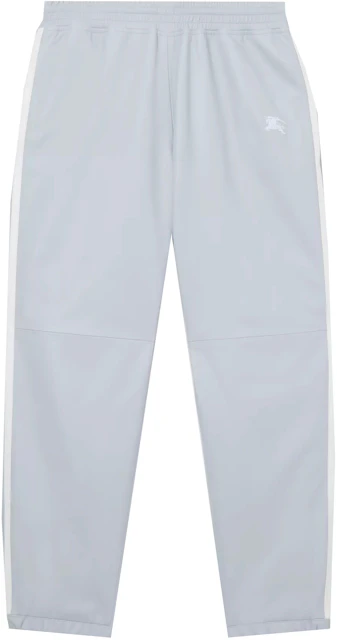Supreme Burberry Contrast Stripe Lambskin Jogging Pants Pastel Blue - SS22  - US