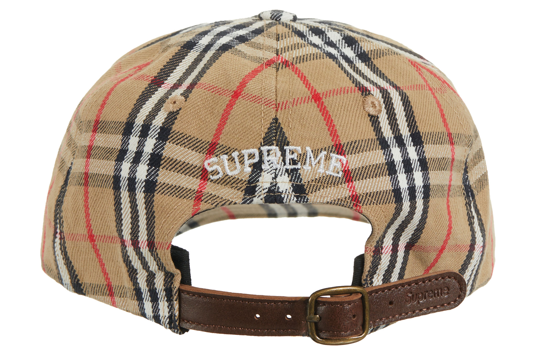 Supreme Burberry Denim 6-Panel Beige - SS22 - US