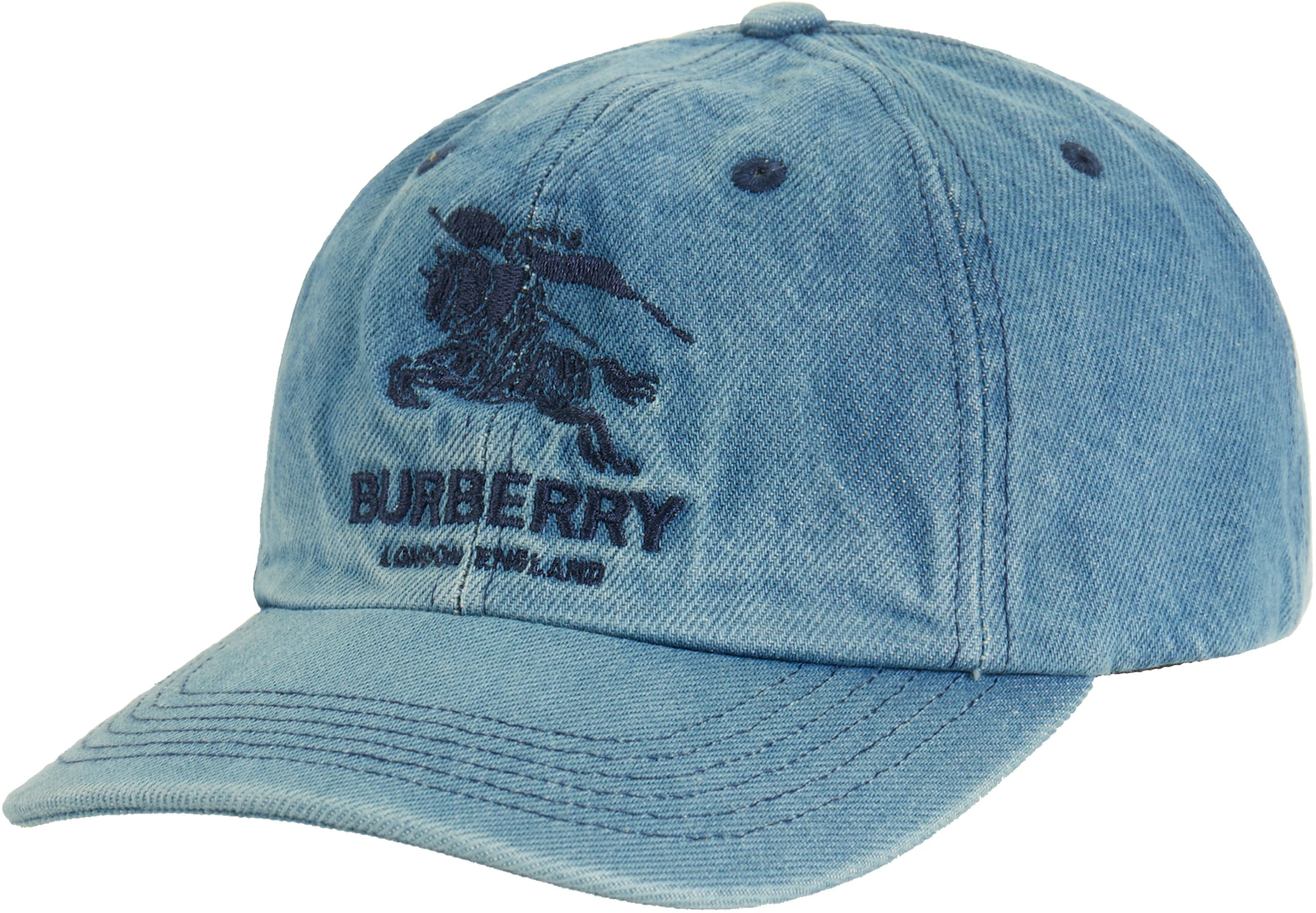 Supreme x Burberry Denim Trucker Jacket Washed Blue