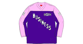 Supreme Business Hockey Jersey Purple