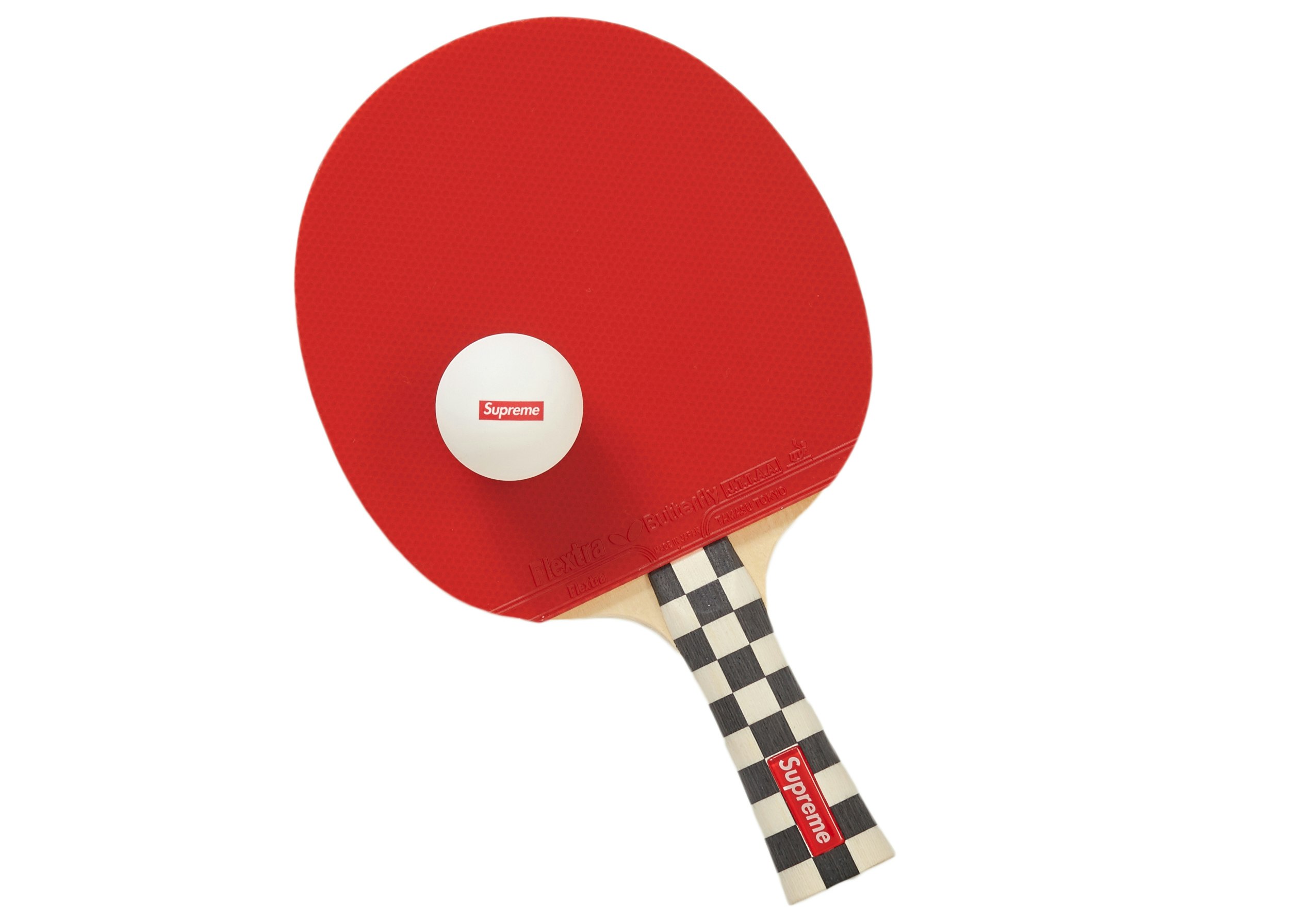 Supreme Butterfly Table Tennis Racket Set Checkerboard - FW19