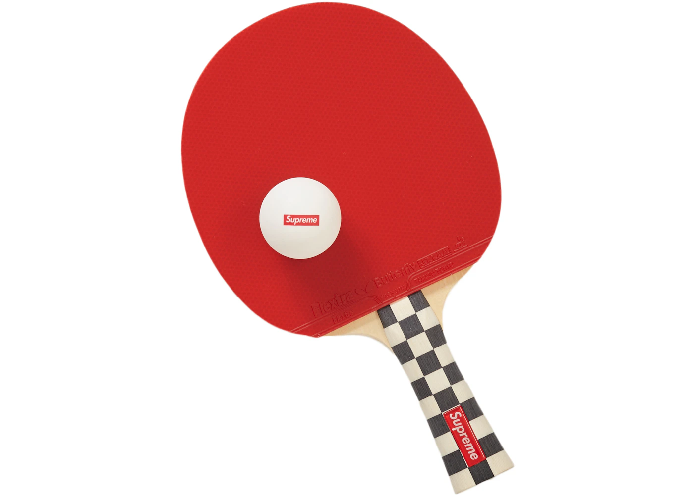 Supreme Butterfly Table Tennis Racket Set Checkerboard FW19 US