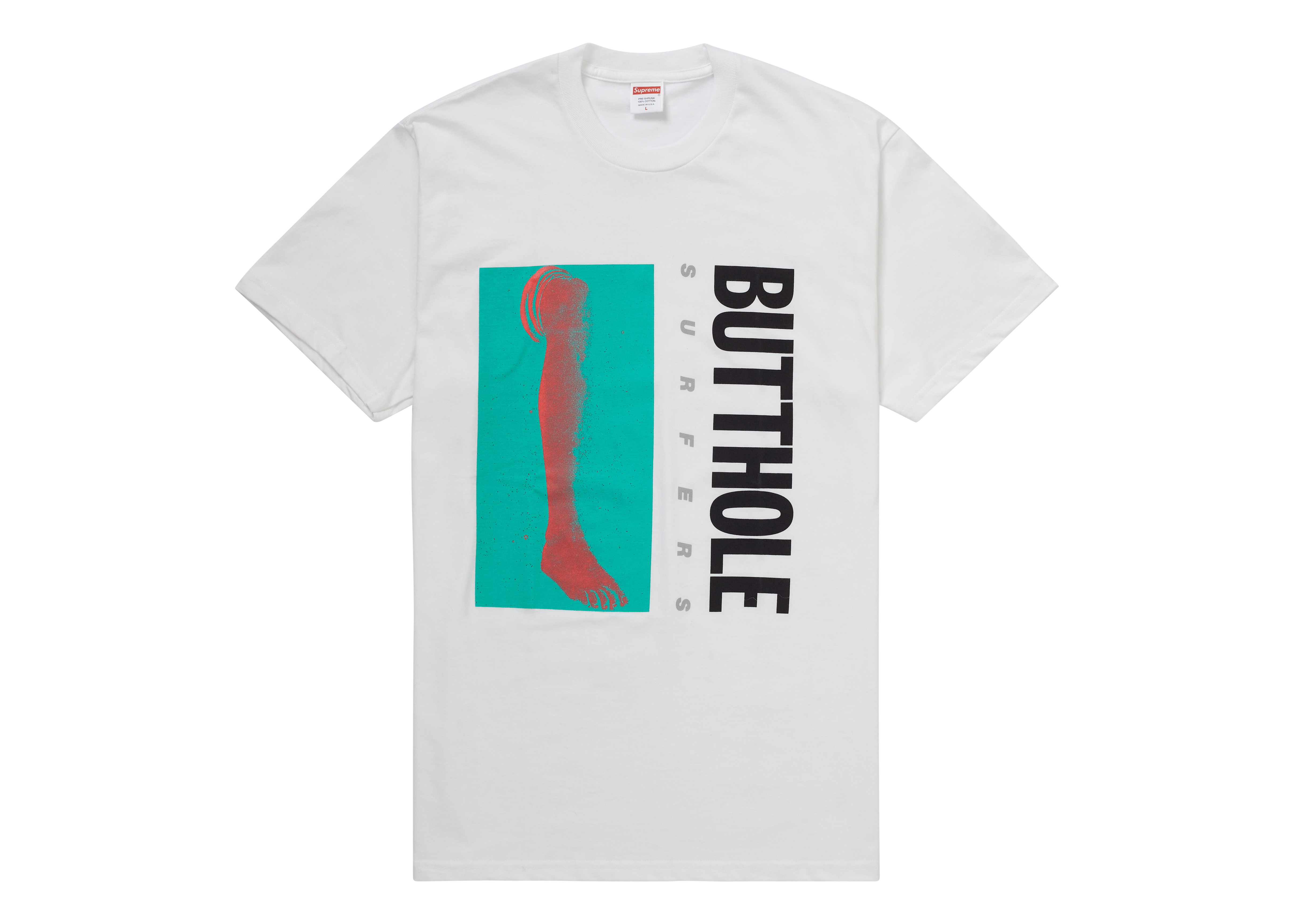 希少 Supreme Butthole Surfers Tシャツ サイズL
