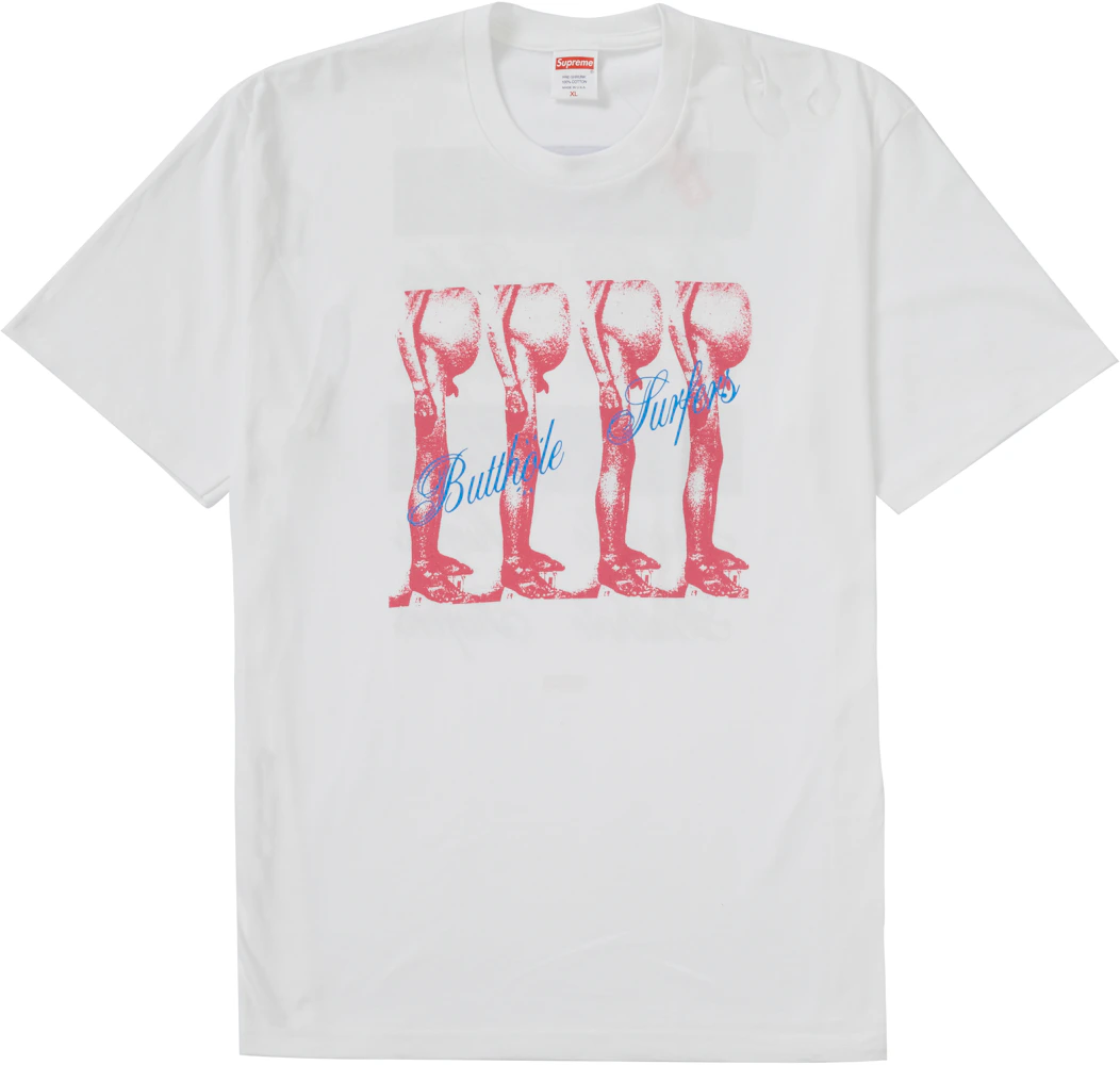 Supreme Butthole Surfers Tee White Men's - SS21 - US