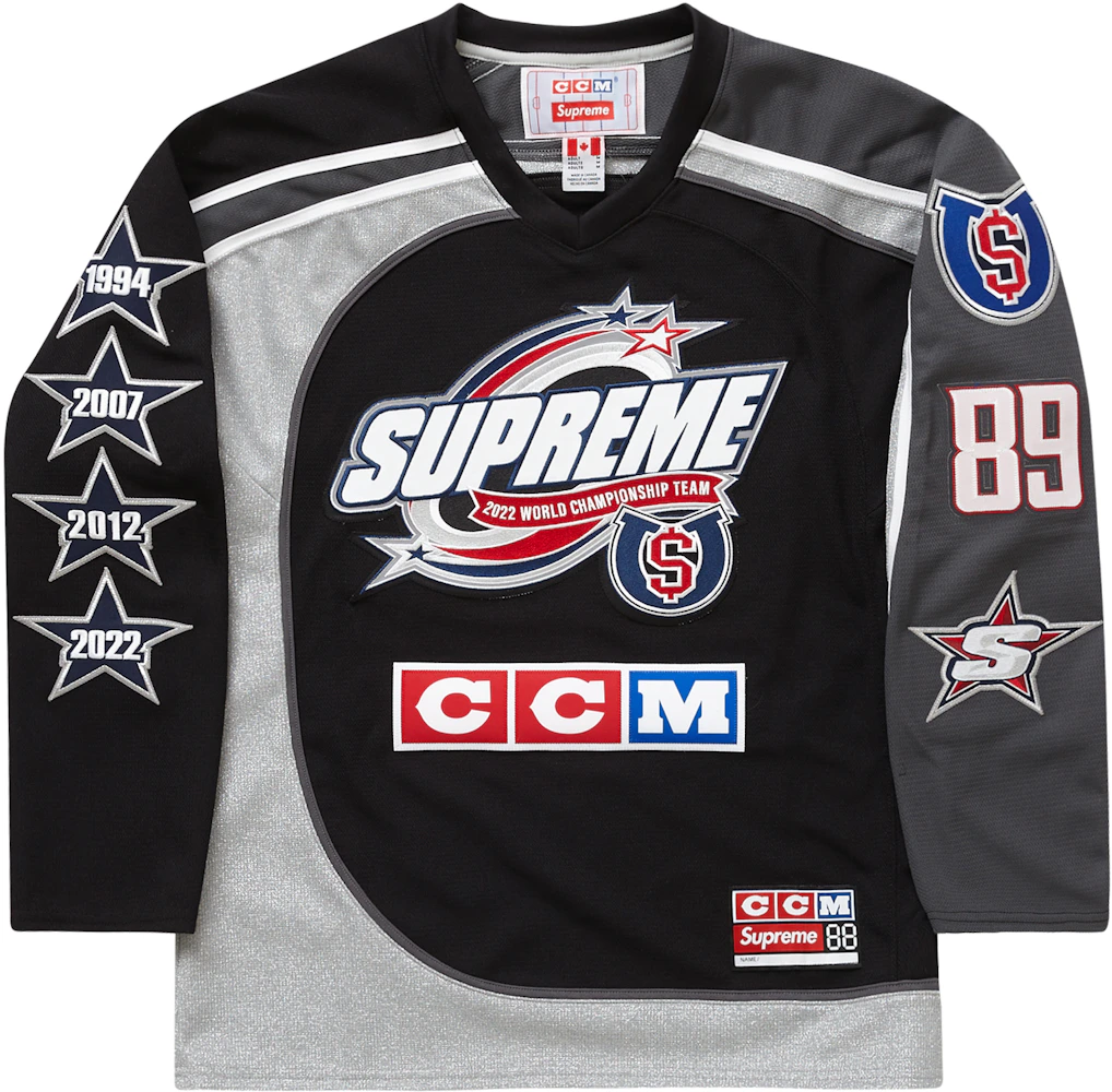Supreme CCM All Stars Hockey Jersey Black
