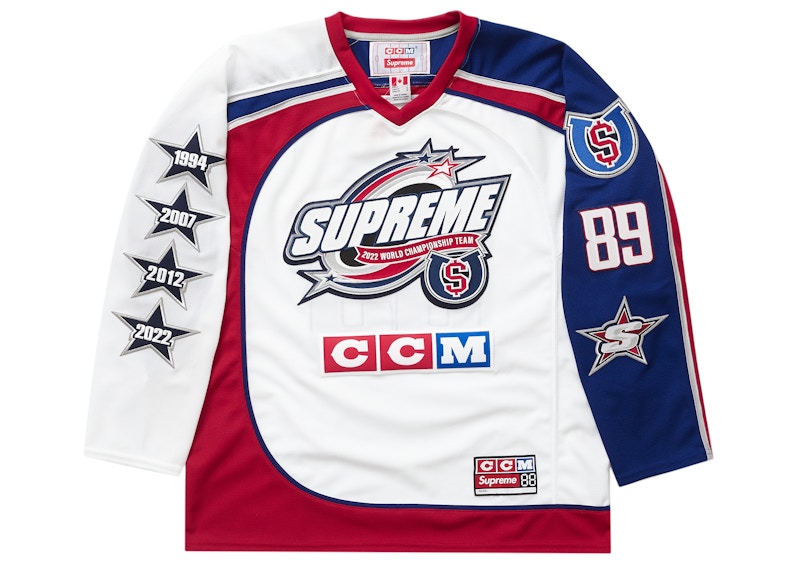 Supreme CCM All Stars Hockey Jersey White