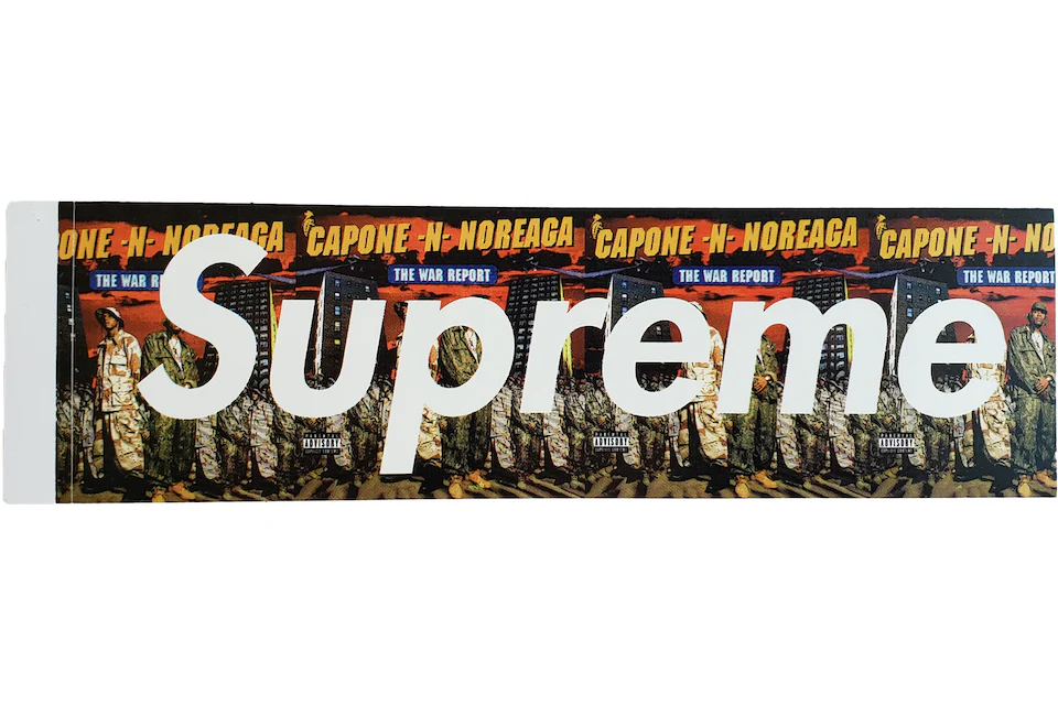 Supreme CNN The War Report Box Logo Sticker