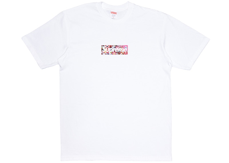 Supreme Takashi Murakami COVID-19 Relief Box Logo Tee White Men's