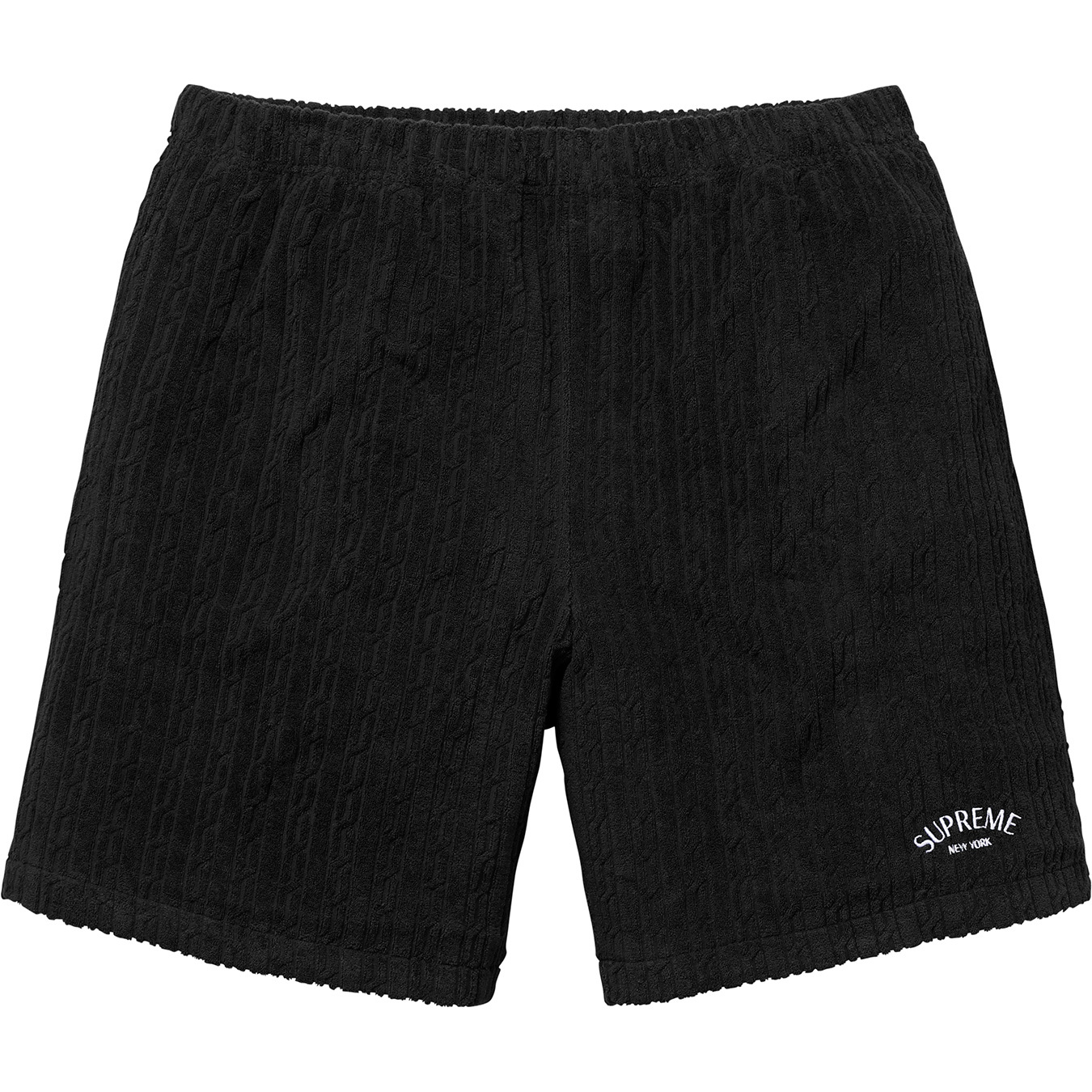 Cable Knit Terry Short