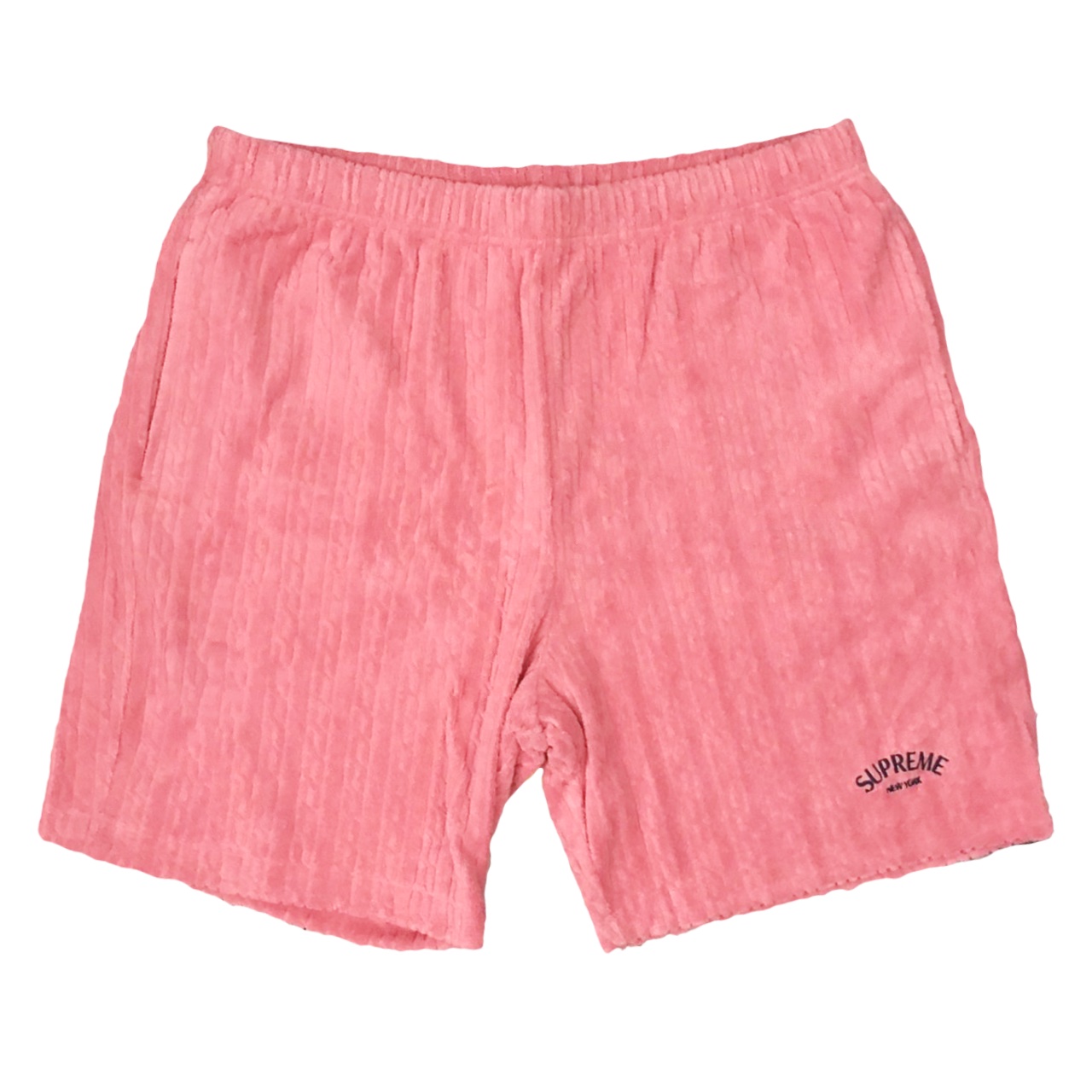 Supreme Cable Knit Terry Short Pink Men's - SS18 - US