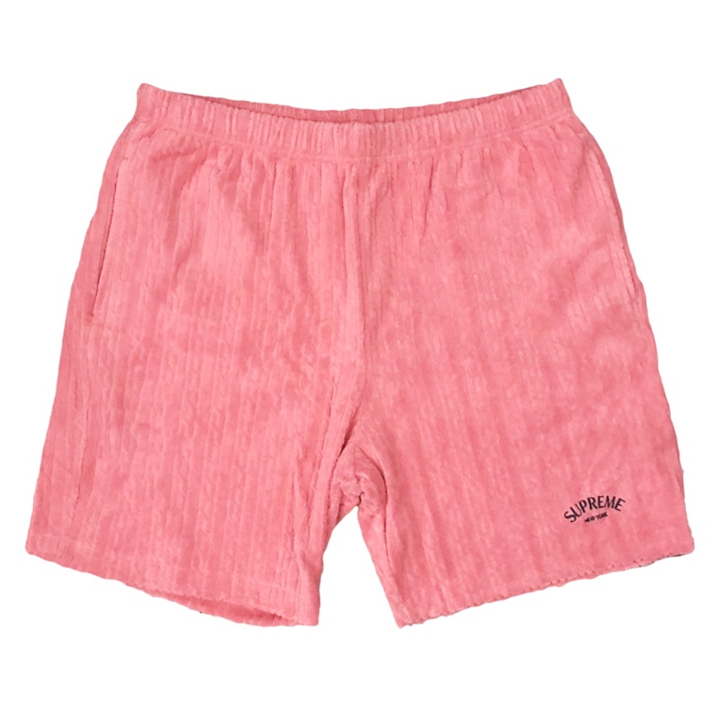 Supreme Cable Knit Terry Short Pink