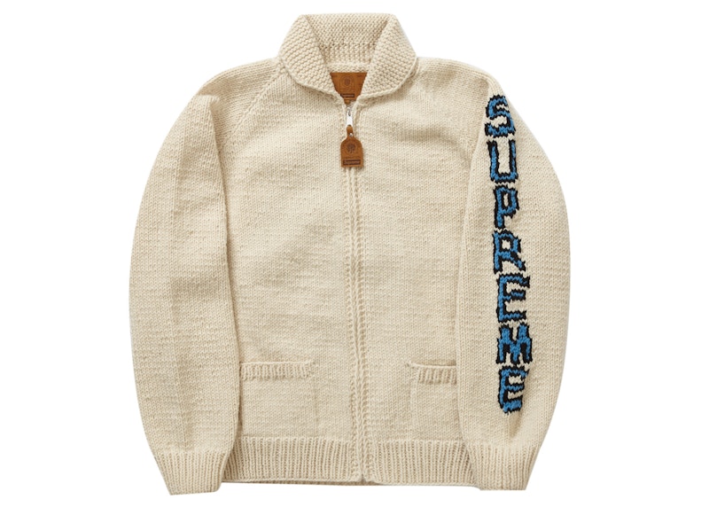 Supreme Camacho Cowichan Sweater Natural メンズ - FW23 - JP