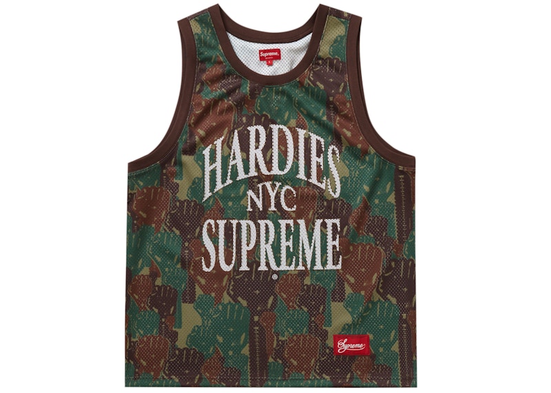 Supreme Camo Basketball Jersey Green メンズ - SS23 - JP