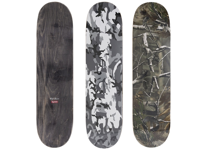 Supreme Camo Ripstop Skateboard Deck Set Multicolor - US