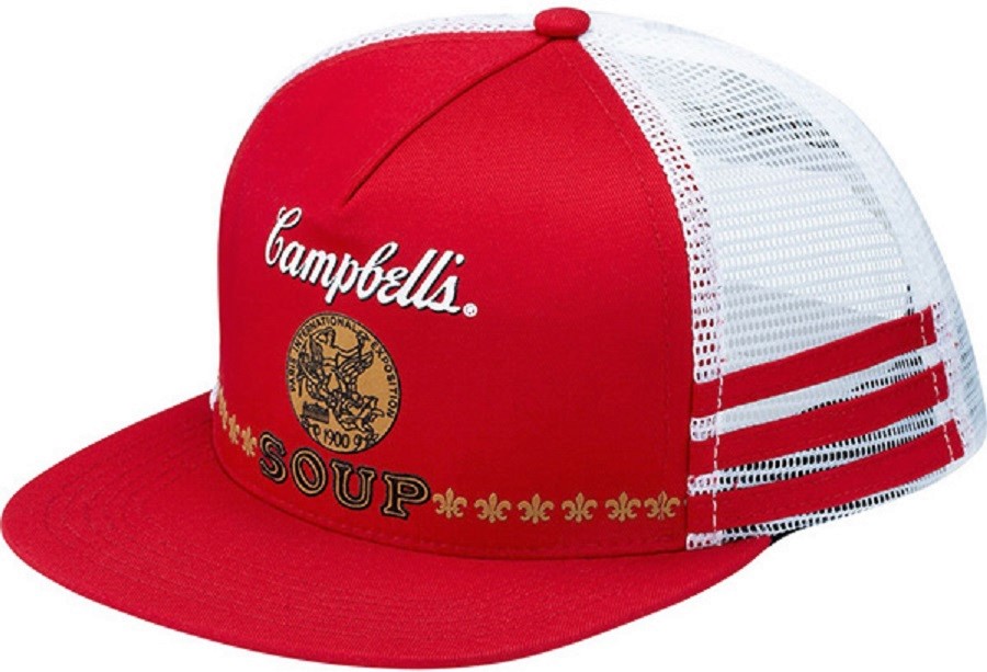 Supreme Campbells 5P Hat Red