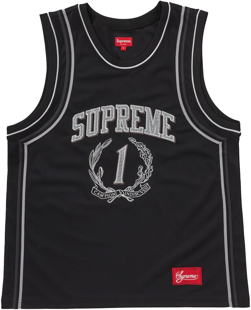 Supreme Reversible Basketball Jersey Black