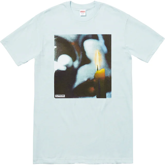 Supreme Candle Tee Pale Blue - FW17 Men's - US