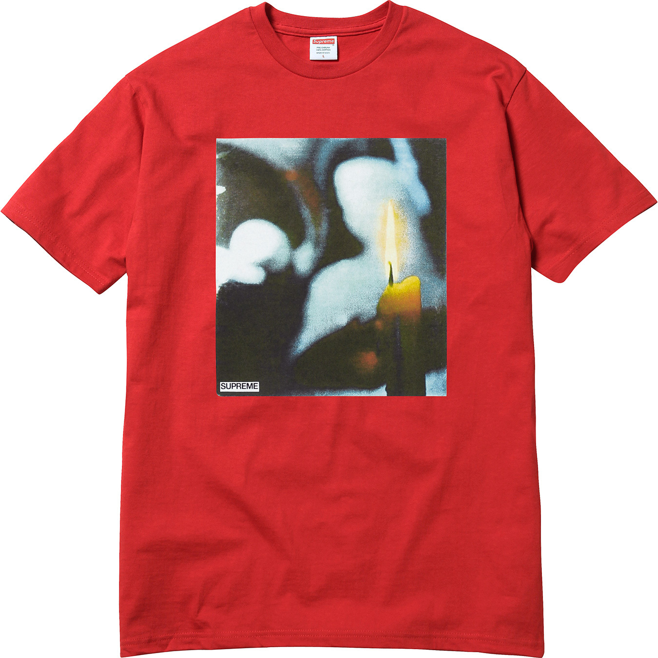 Supreme Candle Tee Red Men's - FW17 - US