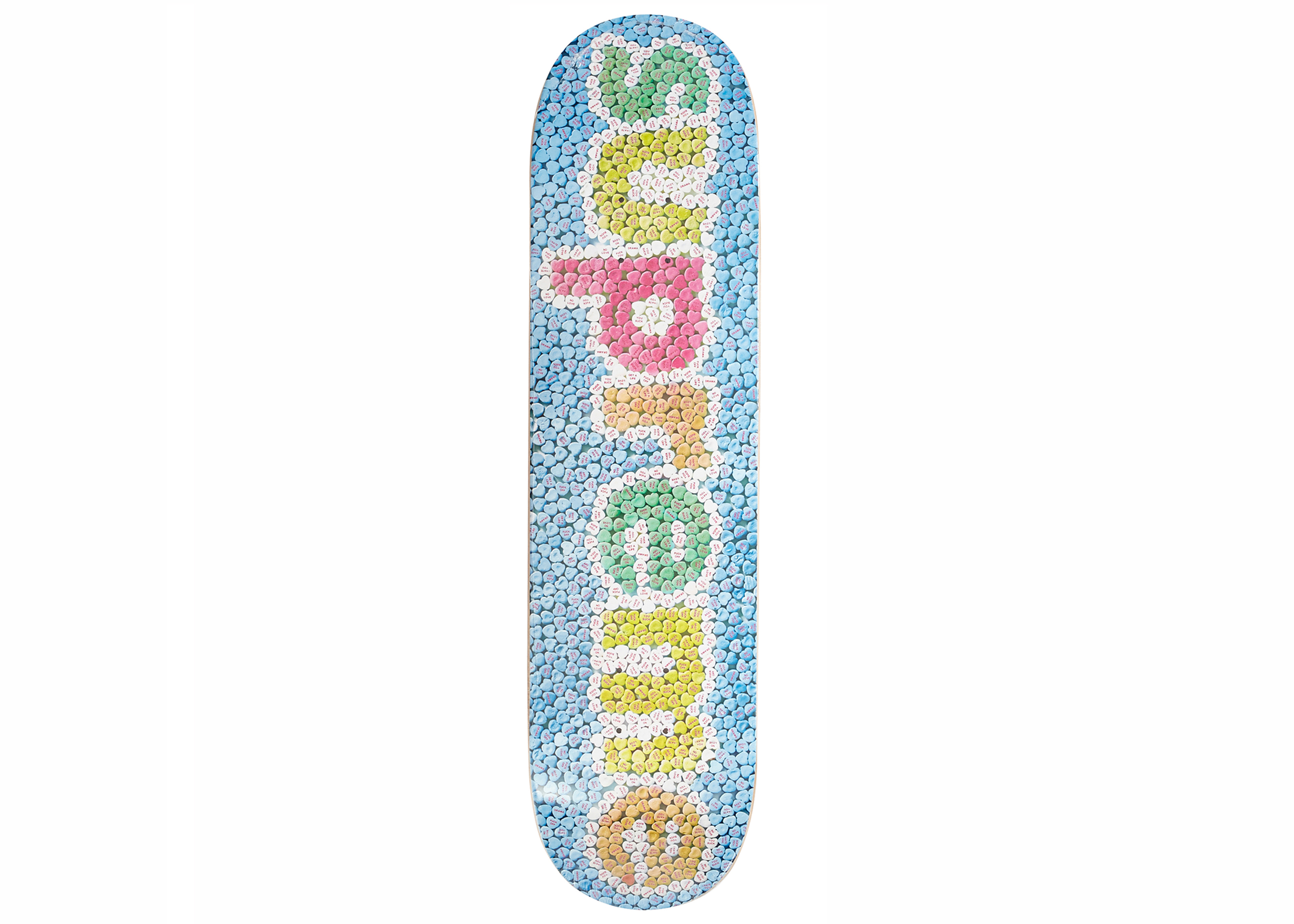 Supreme Candy Hearts Skateboard Deck Blue - SS23 - US