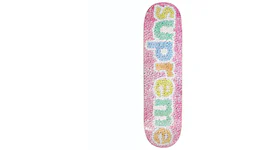 Supreme Candy Hearts Skateboard Deck Pink