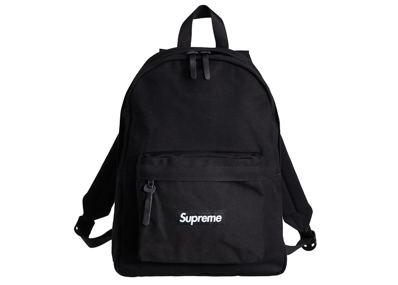 Supreme Canvas Backpack Black - FW20