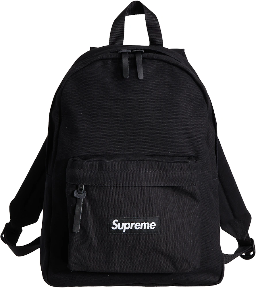 Supreme Canvas Backpack Black - FW20/FW21 - US