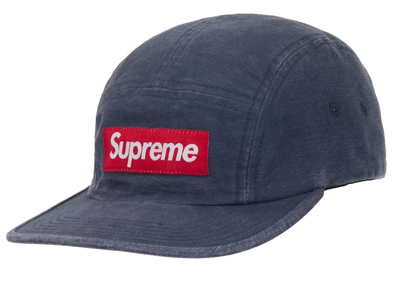Supreme CANVAS CAMP CAP ネイビー Supreme Canvas Camp Cap Dark Blue - US