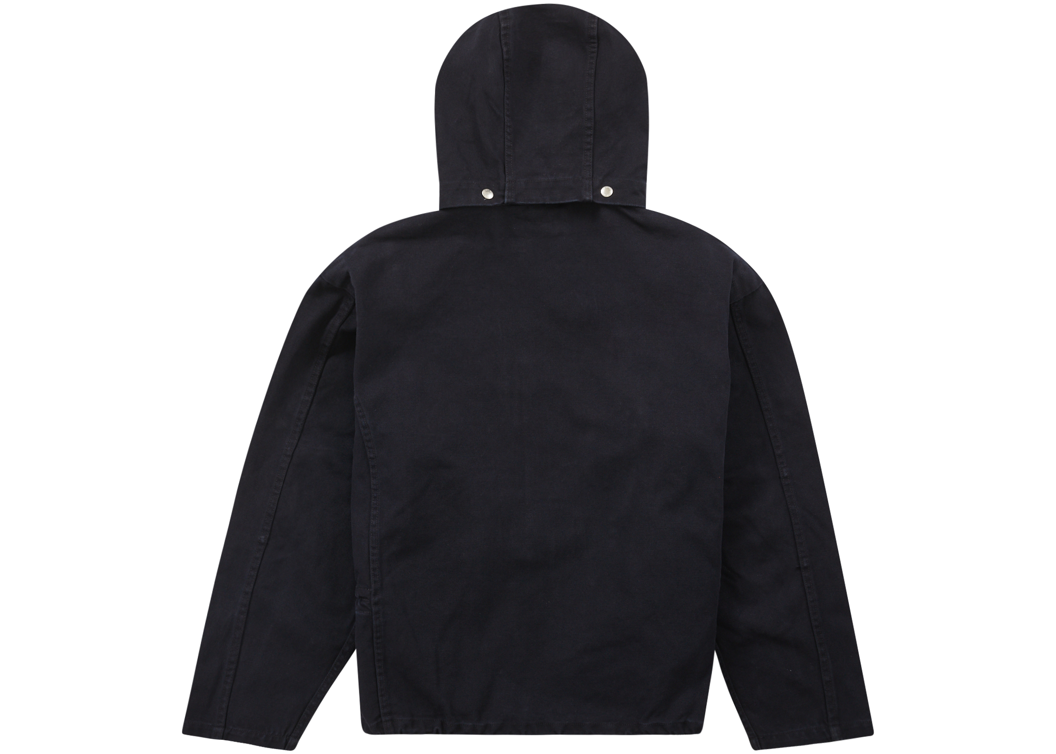 Supreme Canvas Clip Jacket Black Men's - SS23 - GB
