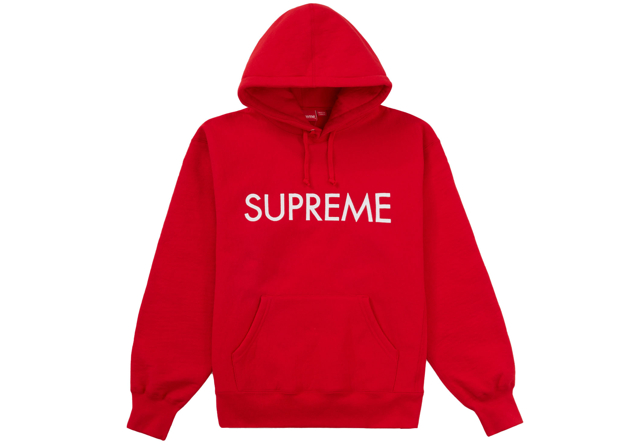 supreme capital hooded sweatshirt