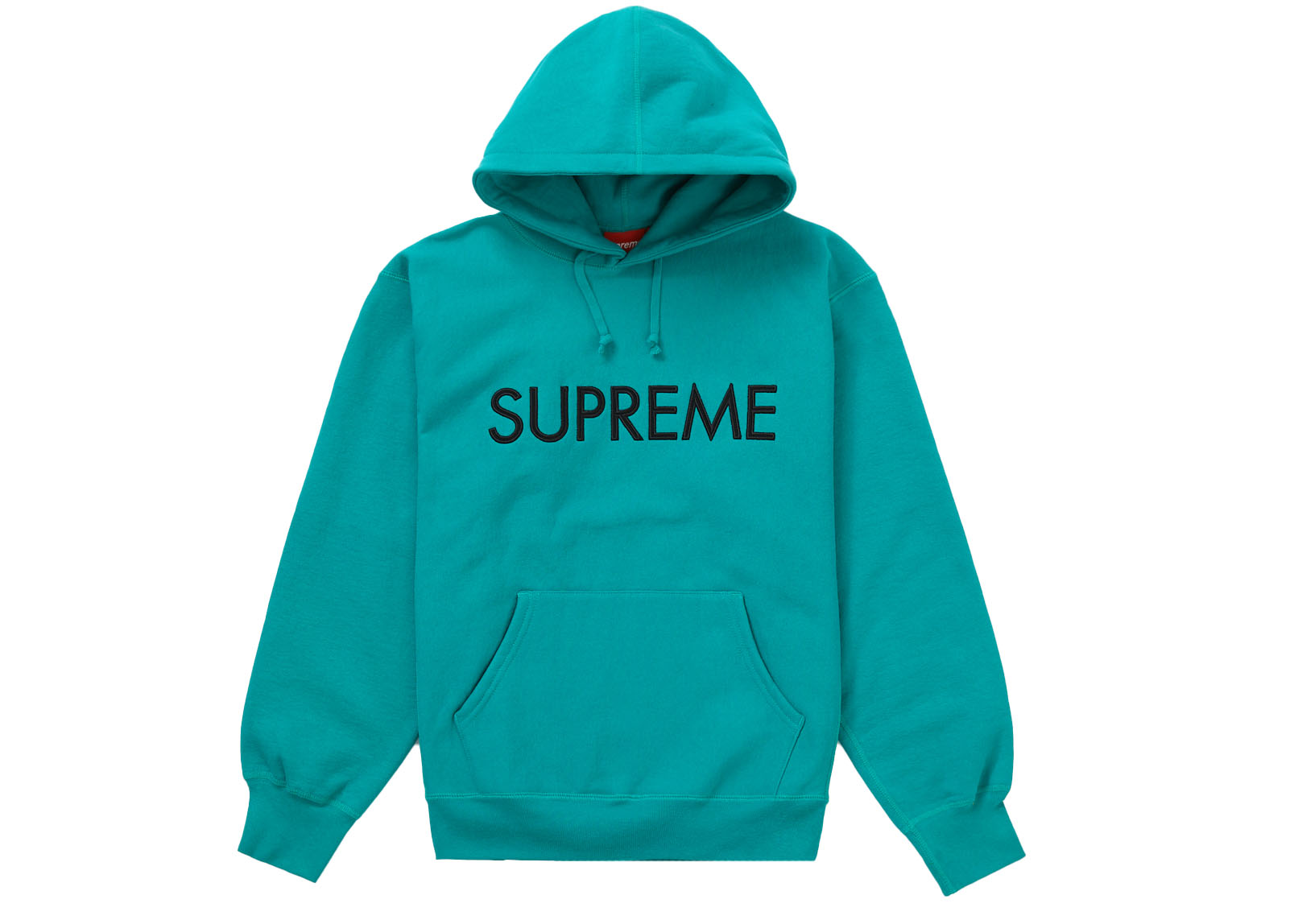 Supreme Capital Hooded Sweatshirt Dark Aqua メンズ - FW22 - JP