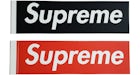 Supreme Carbon Fiber Box Logo Sticker Set
