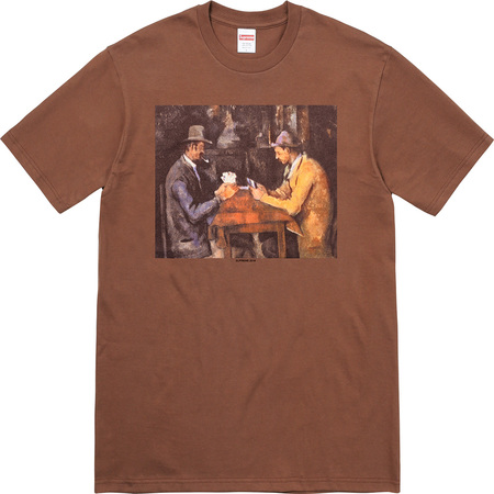 Supreme Cards Tee Brown - SS18 - JP