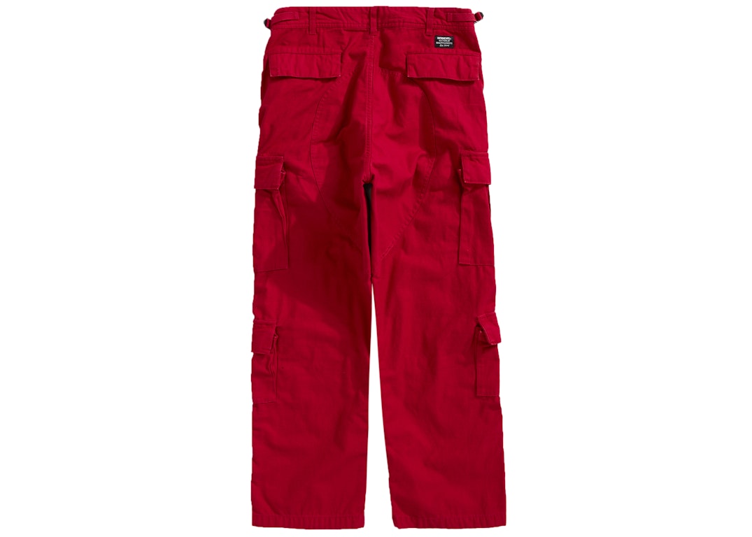 Pre-owned Supreme Cargo Pant (fw21) Red