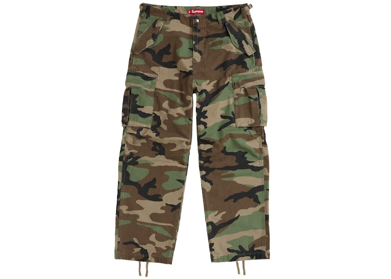Supreme Cargo Pant (FW25) Woodland Camo Men's - FW25 - US