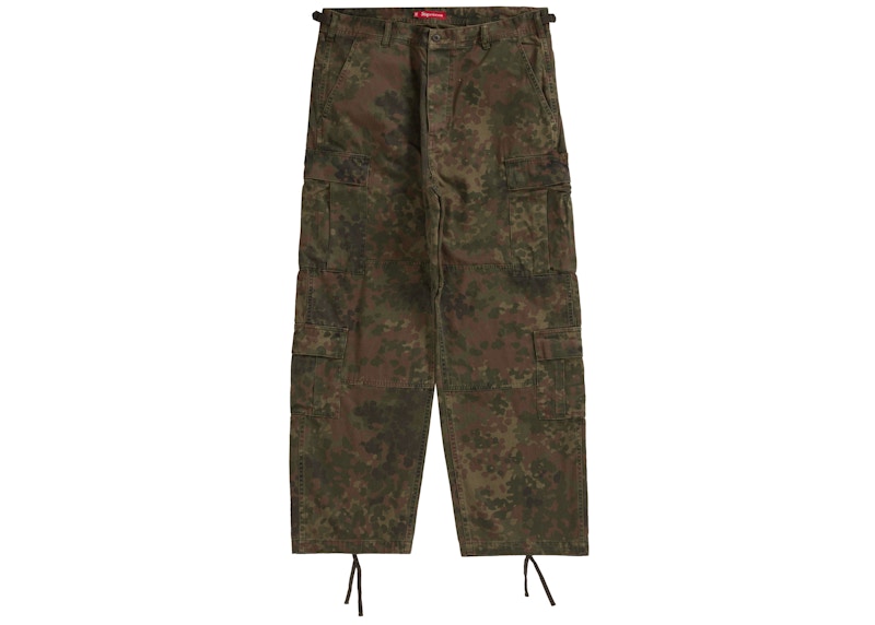 季節感秋冬春夏SUPREME CARGO PANT Flecktarn camo 23AW